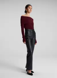 Cameron Leather Pant(Black,24)