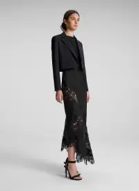 Cole Cropped Jacket(Black,00)