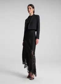 Cole Cropped Jacket(Black,00)