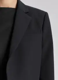 Cole Cropped Jacket(Black,00)