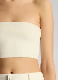 Dean Compact Knit Bra(Off White,XS)