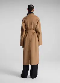Peter Wool Cashmere Coat(Camel,XS)