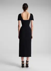 Elvie Midi Dress(Black,00)