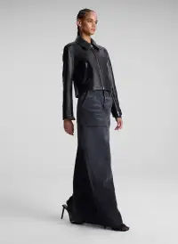 Tatum Leather Jacket(Black,00)