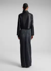 Tatum Leather Jacket(Black,00)