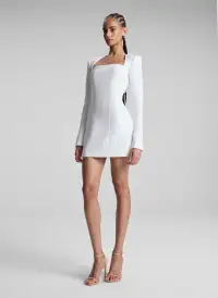 Ella Mini Dress(White,00)