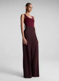 Cleo Compact Knit Top(Mulberry,XS)