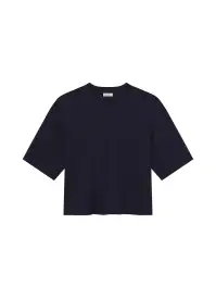 Albie Cotton Jersey Tee(Maritime Navy,XS)