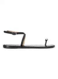 Amanu The Kigali Sandal(Black,5)