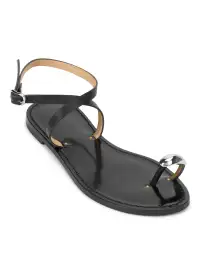 Amanu The Kigali Sandal(Black,5)
