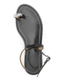 Amanu The Kigali Sandal(Black,5)