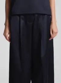 Ryder Satin Wide Leg Pant(Deep Navy,00)