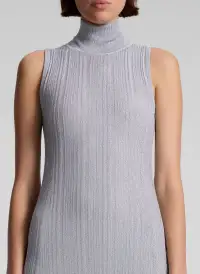 Arden Metallic Knit Maxi Dress(Mercury,XS)