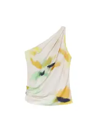 Aster Satin One Shoulder Top(Floral Multi,00)