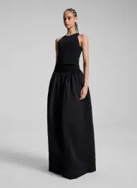 Belle Compact Knit Top(Black,XS)