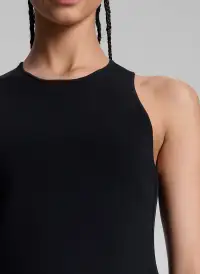 Belle Compact Knit Top(Black,XS)