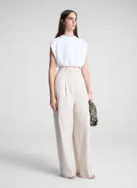 Billie Cropped Tee(White,XS)