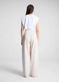 Billie Cropped Tee(White,XS)