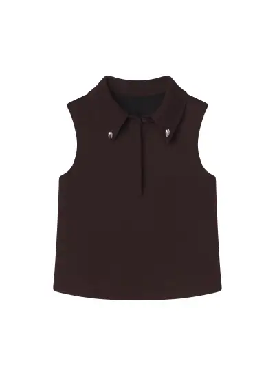 Blaine Sleeveless Top(Chocolate Plum,00)
