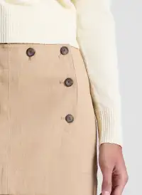 Elli Mini Skirt(Desert Beige,00)