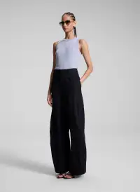 Brie Cotton Cargo Pant(Black,00)