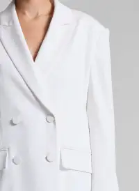 Caleb Soft Suiting Jacket(White,00)