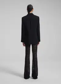 Calla Oversized Tailored Tux Jacket(Black/Black,00)