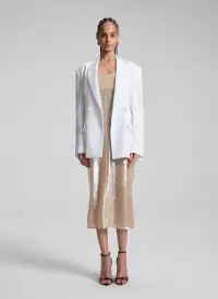 Caleb Soft Suiting Jacket(White,00)