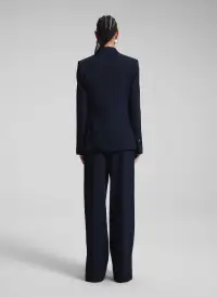 Brandon Tailored Tux Jacket(Evening Blue/Black,00)