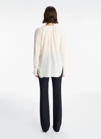 Frida Silk Top(Coconut Milk,00)