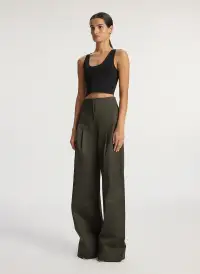 Cleo Compact Knit Top(Black,XS)