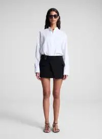 Conan Tailored Mini Skirt(Black,00)