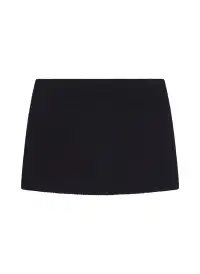 Cowan Cotton Boucle Mini Skirt(Deep Navy,00)