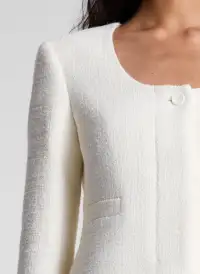 Irene Cotton Boucle Jacket(Off White,00)