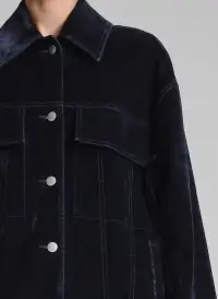 Dean Velvet Jacket(Navy,XS)