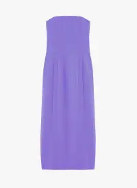 Elizabeth Strapless Midi Dress(Electric Iris,00)