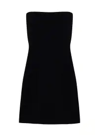Elsie Strapless Mini Dress(Black,00)