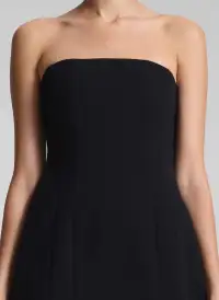 Elsie Strapless Mini Dress(Black,00)