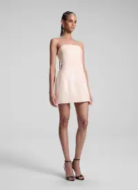 Elsie Strapless Sequin Mini Dress(Blush,00)