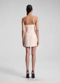 Elsie Strapless Sequin Mini Dress(Blush,00)