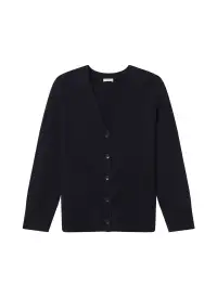 Emory Cashmere Cardigan(Navy,XS)