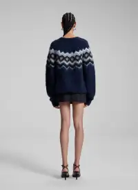Edie Mini Tux Skirt(Charcoal/Black,00)