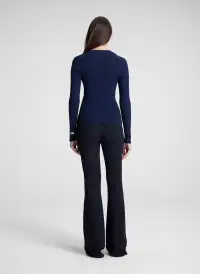 Fisher Fine Cotton Cardigan(Navy,XS)