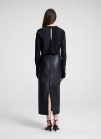 Georgia Satin Top(Black,00)