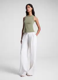 Hadley Cotton Rib Tank(Eucalyptus,XS)