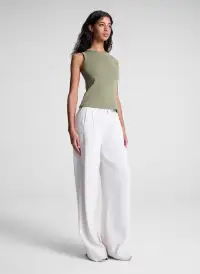 Hadley Cotton Rib Tank(Eucalyptus,XS)
