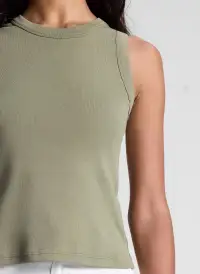 Hadley Cotton Rib Tank(Eucalyptus,XS)