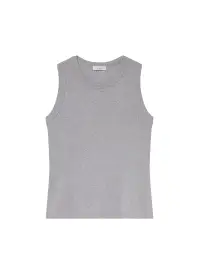 Hadley Cotton Rib Tank(Grey Melange,XS)