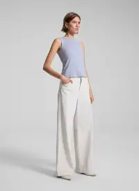 Hadley Cotton Rib Tank(Grey Melange,XS)