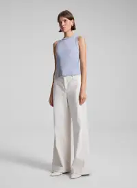 Hadley Cotton Rib Tank(Grey Melange,XS)